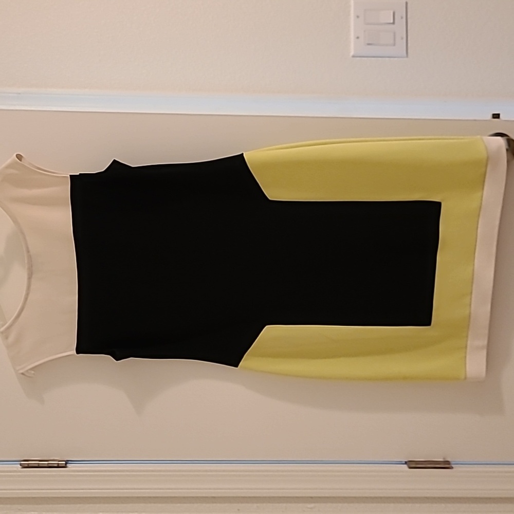 Joseph Ribkoff Colorblock Dress - Picture 3 of 3